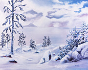 Cold Winter Art Print by Darice Machel McGuire - Darice Machel McGuire