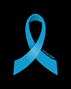 Colon Cancer Awareness Ribbon Digital Art by Flippin Sweet Gear