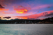 Colorado - Evergreen Lake Sunset Photograph by Robert Niemeier