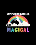 Computer Engineers Are Magical Digital Art by Flippin Sweet Gear
