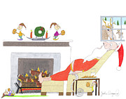 Cookie Thief Drawing by John Wiegand