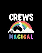 Crews Are Magical Digital Art by Flippin Sweet Gear