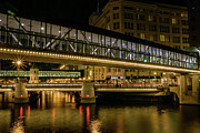 Crossing the Milwaukee River Photograph by Deb Beausoleil