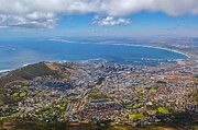 Curved Cityscape Cape Town's Vibrant Skyline Photograph by Travel Essayist