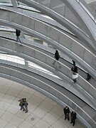 Curved Connections, Layers of Life in the Reichstag Building Photograph by Travel Essayist