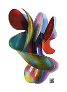 Dancing in the Wind Drawing by Rafael Salazar