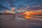 Daybreak at Footbridge Beach Photograph by Penny Polakoff