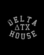 Delta House Retro Digital Art by Flippin Sweet Gear