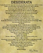 Desiderata Vintage Style Mixed Media by Dan Sproul