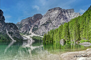 Discover Lake Braies' Stunning Beauty Photograph by Steven Dos Remedios