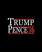 Donald Trump Mike Pence Digital Art by Flippin Sweet Gear