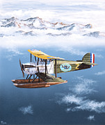 Douglas World Cruiser Painting by Steve Ferguson