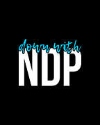 Down With NDP Nancy Pelosi Digital Art by Flippin Sweet Gear