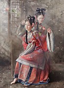 Dream of virtuous lover Painting by Mingyue Wang
