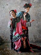 Dreaming of Flower Painting by MingYue Wang