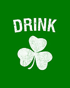 Drink St Patricks Day Group Digital Art by Flippin Sweet Gear