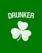 Drunker St Patricks Day Group Digital Art by Flippin Sweet Gear