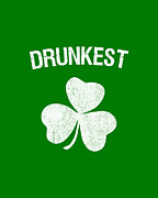 Drunkest St Patricks Day Group Digital Art by Flippin Sweet Gear
