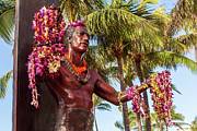 Duke Kahanamoku statue in Waikiki Photograph by Steven Heap