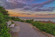 Dusk on Marginal Way Photograph by Penny Polakoff