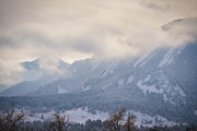 Dusted Flatirons in Boulder Colorado Photograph by Abigail Diane Photography