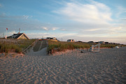 Early Morning Jersey Shore Beach Scene Photograph by Matthew DeGrushe