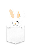 Easter Bunny Pocket Digital Art by Flippin Sweet Gear