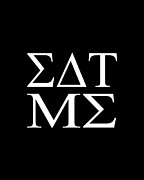 Eat Me in Greek College Digital Art by Flippin Sweet Gear
