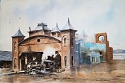 Echoes Past and Present Painting by Amanda Amend