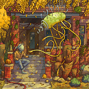 Visitor Digital Art by EvanArt - Evan Miller