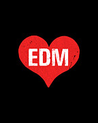 EDM Electronic Dance Music is Love Digital Art by Flippin Sweet Gear