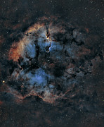 Elephant Trunk Nebula in Foraxx palette Photograph by Brian Weber