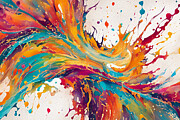 Ephesians 4 22-24. Transformed in Truth. Modern Christian Wall Art Painting by Mark Lawrence