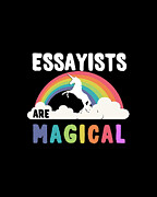Essayists Are Magical Digital Art by Flippin Sweet Gear