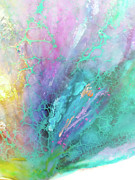 Ethereal florals Painting by Anita Thomas