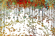 Exodus 16 4. Bread From Heaven. Abstract Christian Wall Art Painting by Mark Lawrence