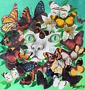 Eyes on You Painting by Barbara Landry