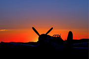 F4U Corsair at Dawn Photograph by William D Briscoe