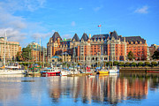 Fairmont Empress Hotel Victoria BC, Canada Photograph by Tatiana Travelways