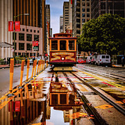 Fall Cable Car Photograph by Louis Raphael