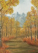 Fall Splendor Painting by Judy Strickland