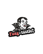 Fang-tastic Vampire Halloween Digital Art by Flippin Sweet Gear
