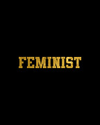 Feminist Gold University College Digital Art by Flippin Sweet Gear