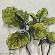 Fiddle Leaf Fig One Painting by Lucia Stewart
