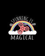 Fidget Spinning Is Magical Digital Art by Flippin Sweet Gear