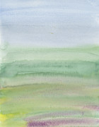 Field as Color Field South Carolina Field Series Painting by Elizabeth Reich