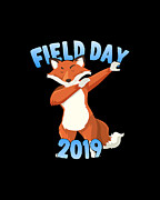 Field Day 2019 Dabbing Fox Digital Art by Flippin Sweet Gear
