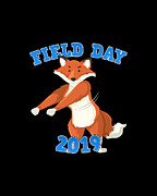Field Day 2019 Flossing Fox Digital Art by Flippin Sweet Gear