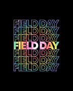 Field Day Tie Dye BOHO Digital Art by Flippin Sweet Gear