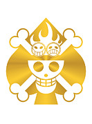 Fire Fist Pirate Ace One Piece Anime Digital Art by Kirania Finest